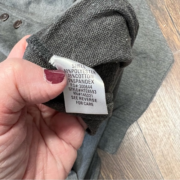 Promesa button neck sweatshirt SZ MED - Picture 4 of 4